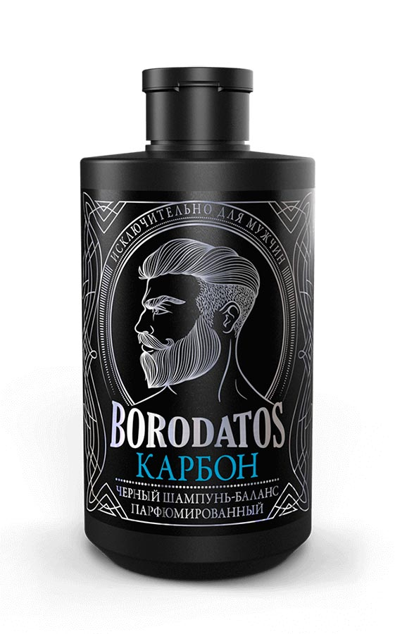 Шампунь для волос​ КАРБОН парфюмированный, освежает, регулирует выделение себума,  400 мл​