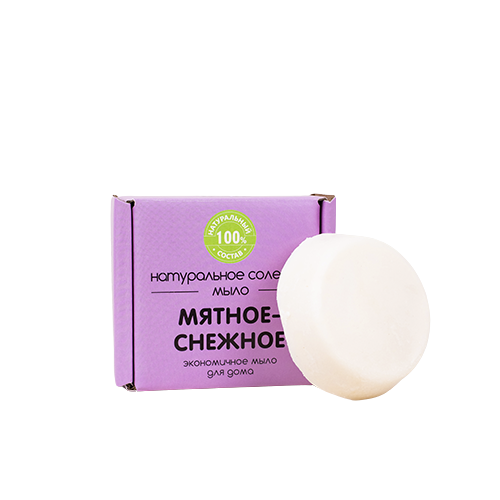 Мыло Мятное-снежное, 100 г