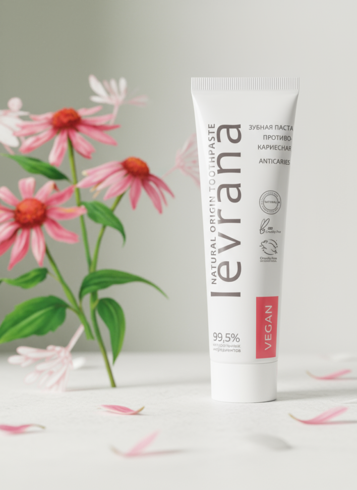 Зубная паста Противокариесная, освежает и тонизирует полость рта, 100 мл