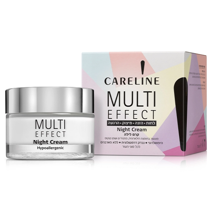 Ночной крем для всех типов кожи Многофункциональный, multi effect, Careline, 50 мл