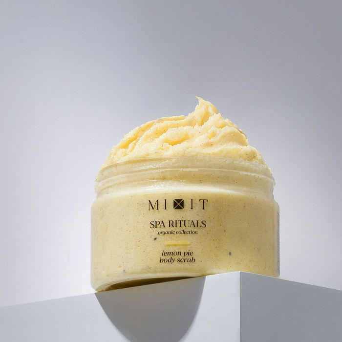 Соляной скраб-бальзам для тела Lemon pie, 300 г