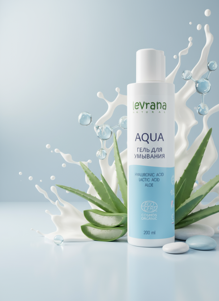Гель для умывания «AQUA», 200 мл