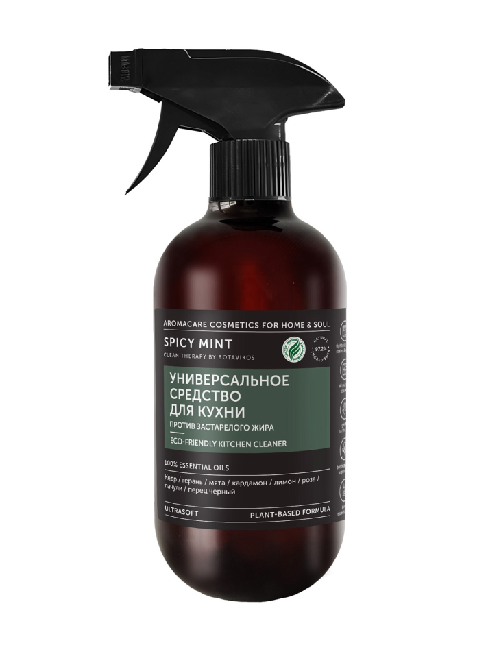 Универсальное средство для кухни Против застарелого жира, SPICY MINT, 475 мл