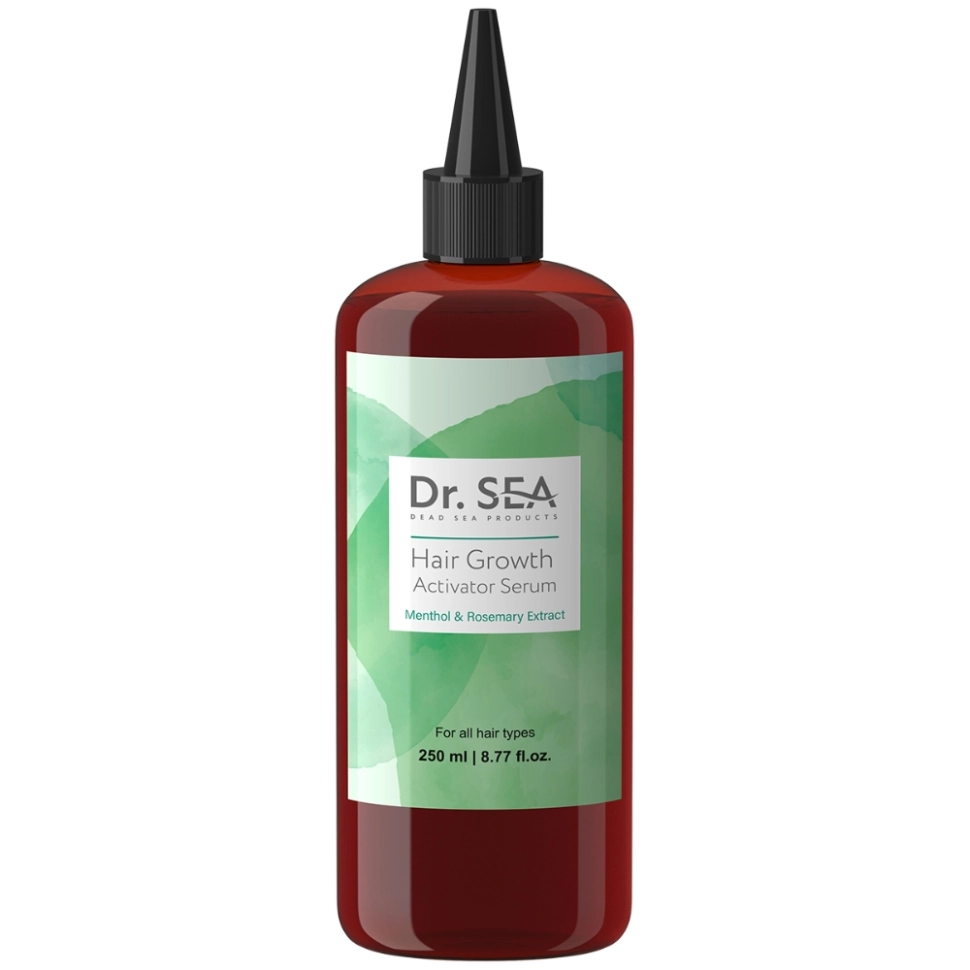 Сыворотка-активатор для роста волос с ментолом и экстрактом розмарина Dr sea, 250 мл Сыворотка-активатор для роста волос с ментолом и экстрактом розмарина Dr sea, 250 мл