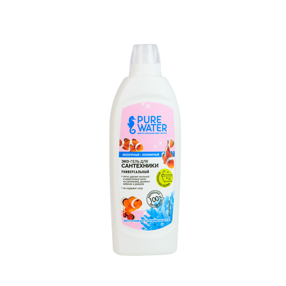 Гель для сантехники Pure Water универсальный, 500 мл