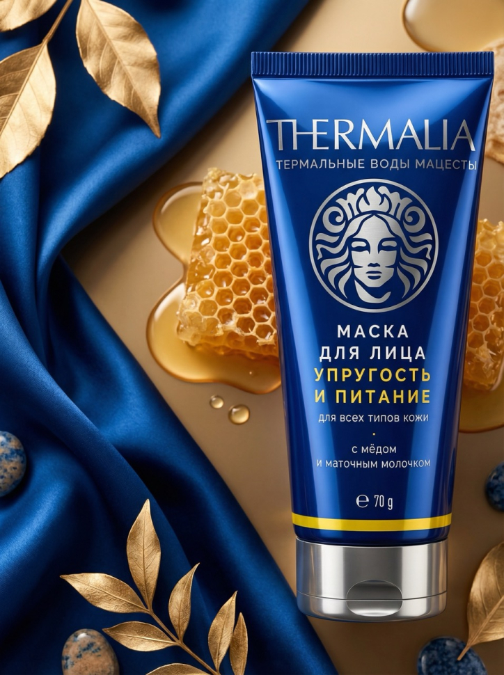 Маска для лица Упругость и питание для любого типа кожи, 70 г