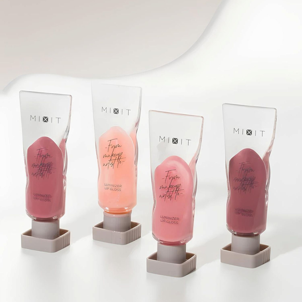  Блеск для губ №03 sweet sunrise (пыльная роза), Make Up, 5 мл