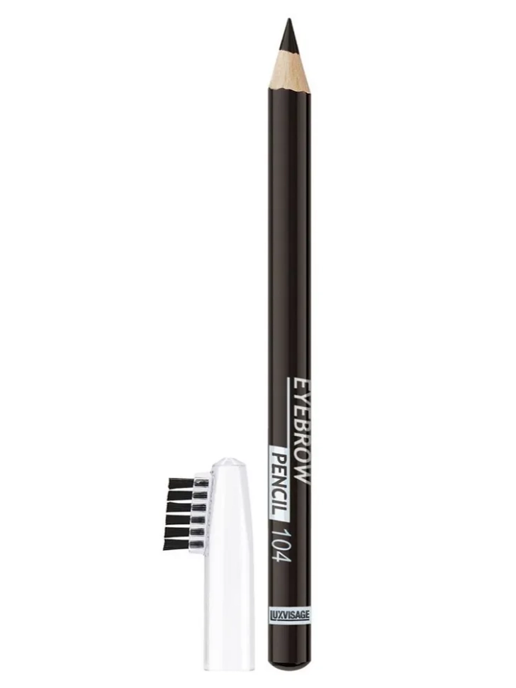 Пудровый карандаш для бровей № 104 Тёмно-коричневый, Eyebrow Pencil, Чехия, 1,75 г 