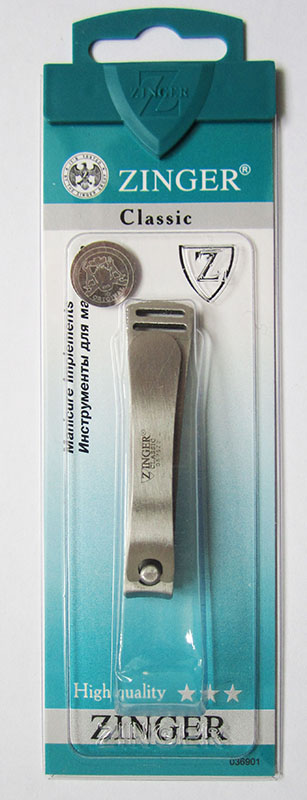 Клиппер для ногтей маленький изогнутый, zo 502057-SSZ