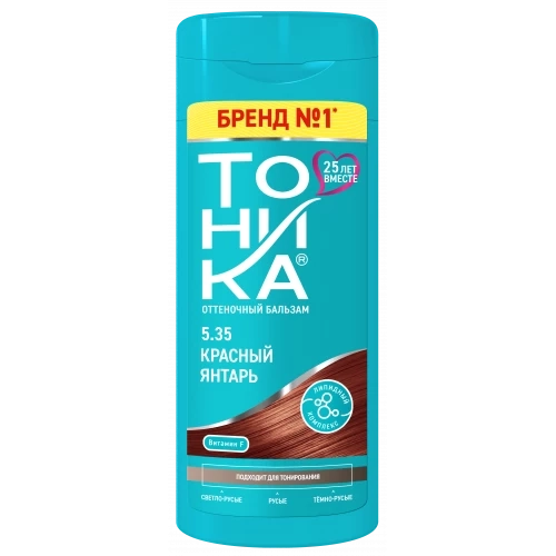 Оттеночный бальзам для волос 5.35 - Красный янтарь