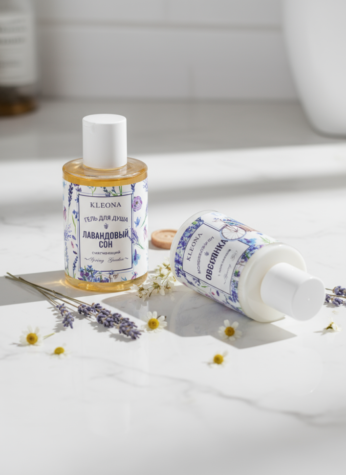 Подарочный набор №4 Женский (Гель для душа, Молочко для тела)