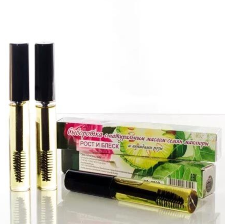 Масло для бровей и ресниц Рост и блеск, 10 мл