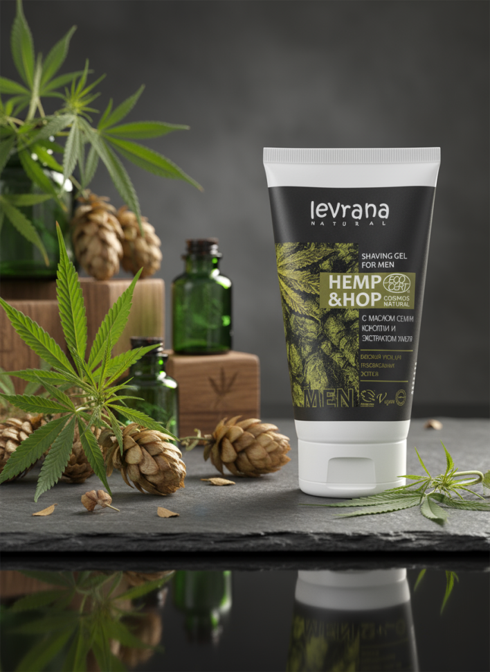 Гель для бритья Конопля и Хмель, 150 мл Гель для бритья Конопля и Хмель, 150 мл