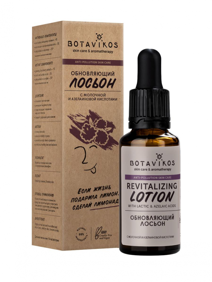Лосьон Anti-pollution skin care обновляющий, 30 мл