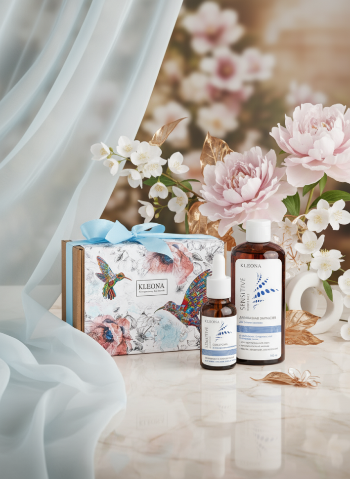 Подарочный набор №5 Женский (эмульсия для снятия макияжа, Сыворотка)