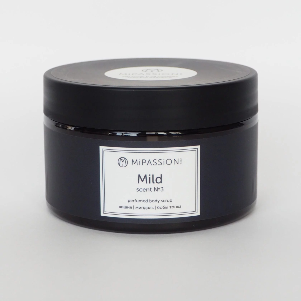 Парфюмированный скраб для тела Mild с морской солью, 250 мл