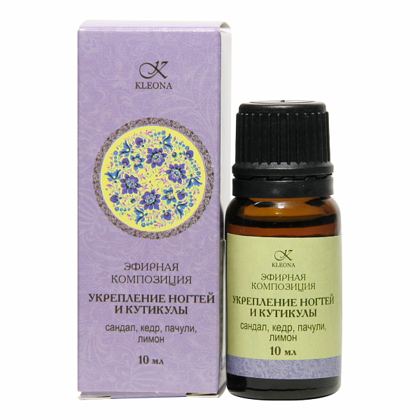 Эфирная композиция "Укрепление ногтей и кутикул", 10 мл
