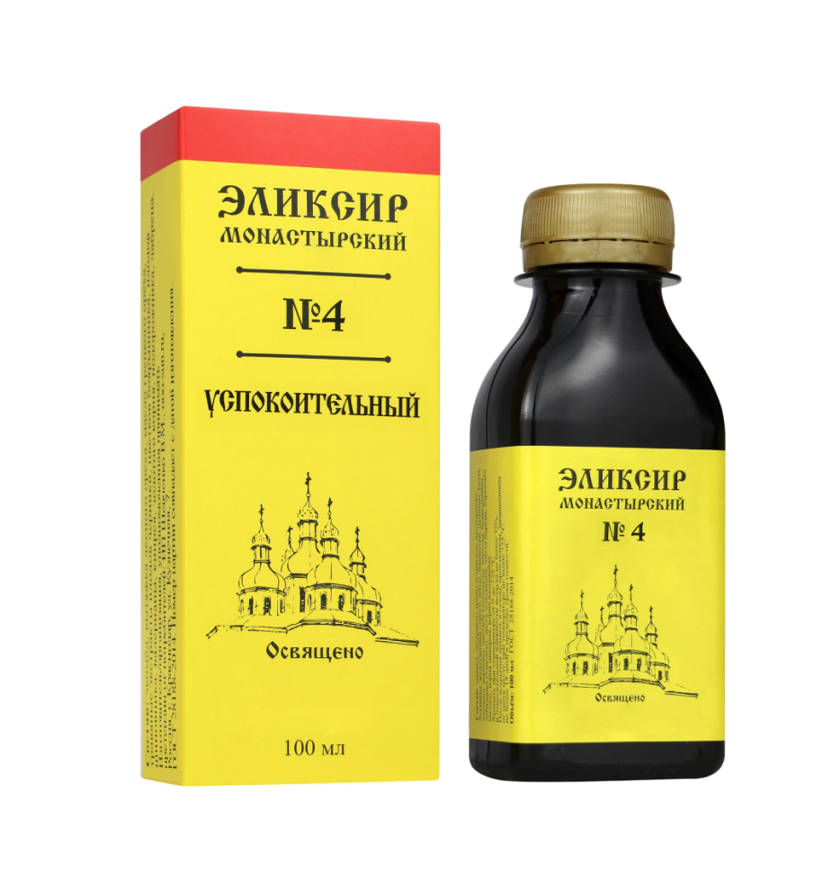 Эликсир № 4 Успокоительный Архыз, 100 мл