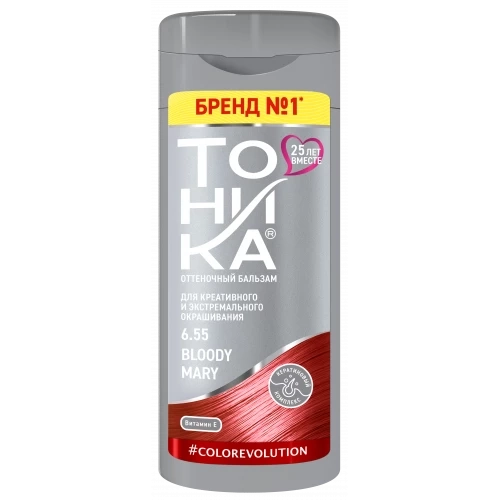 Оттеночный бальзам для волос Colorevolution, тон 6.55 - Bloody Mary