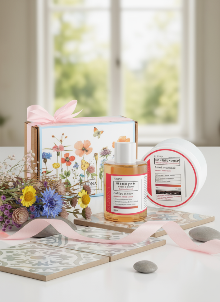 Подарочный набор №9 Женский (Шампунь, кондиционер для волос)