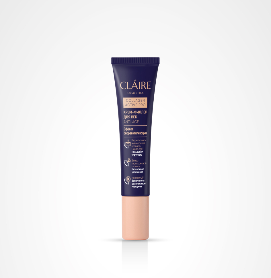 Крем-филлер для век ANTI-AGE Collagen Active Pro, 15 мл