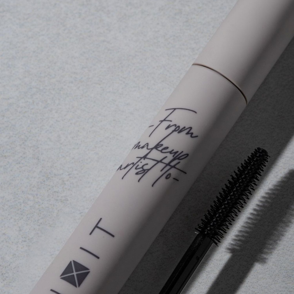 Ультрачерная тушь для ресниц с эффектом объема MIXIT Make up, 9,8 мл