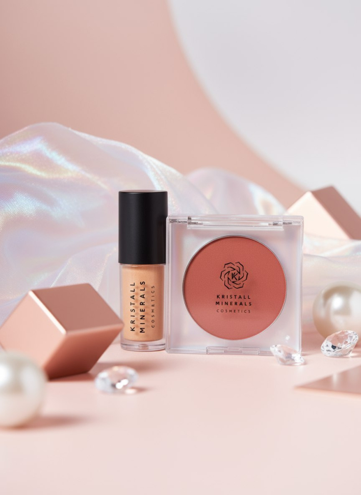 Набор декоративной косметики для лица (Тинт+кремовый хайлайтер)