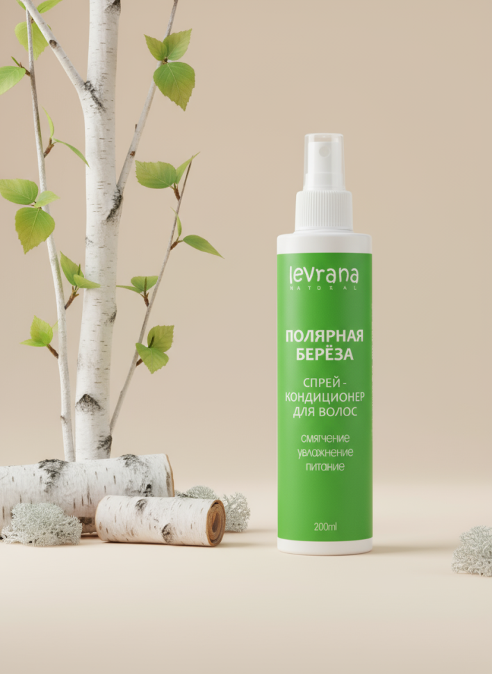 Спрей-кондиционер для волос Полярная Берёза, 200мл