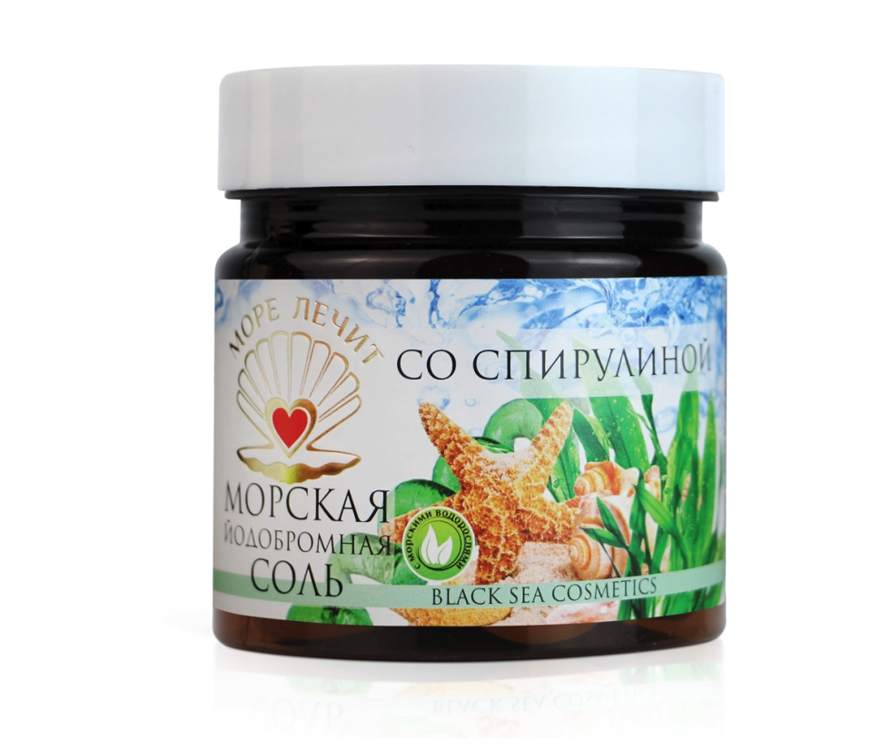 Соль Со спирулиной йодобромная, 150 г