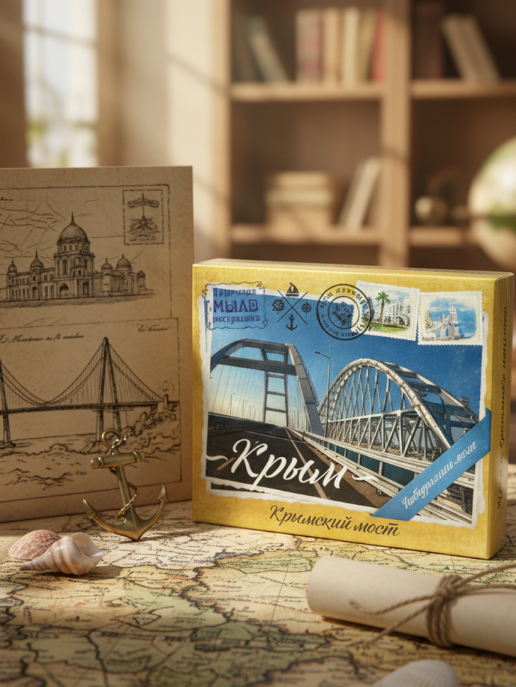 Набор крымского мыла Крымский мост сувенирный, 100 г (2 шт по 50 г) Набор крымского мыла Крымский мост сувенирный, 100 г (2 шт по 50 г)