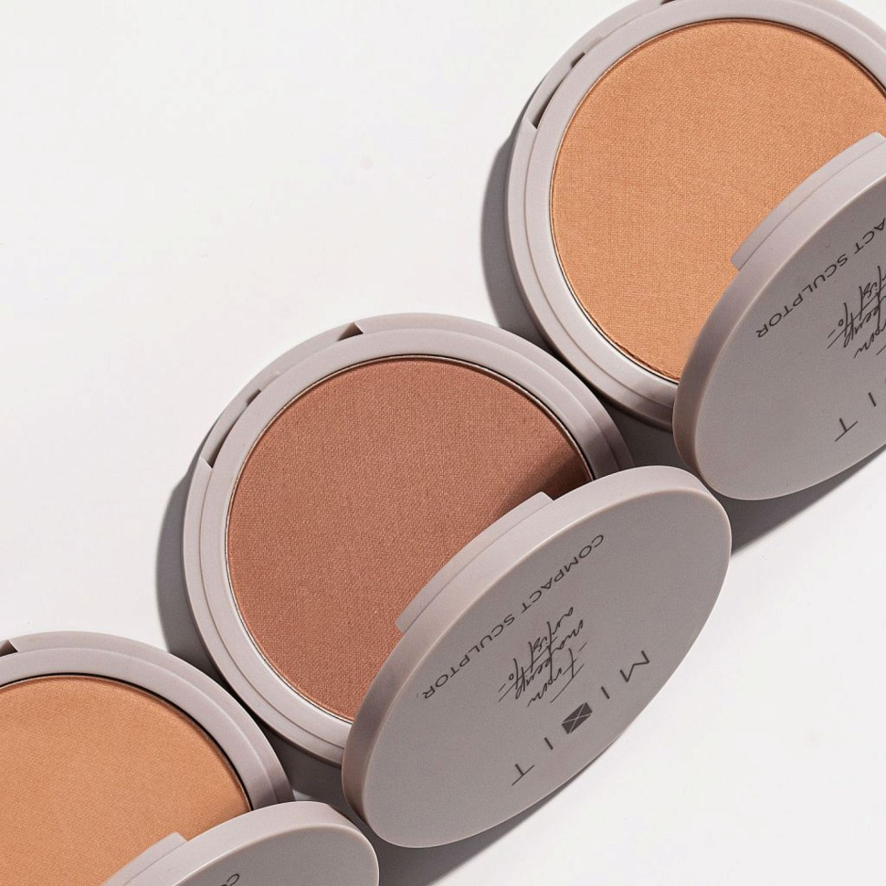 Компактный скульптор №02 chestnut (холодный коричневый), Make Up, 10 г