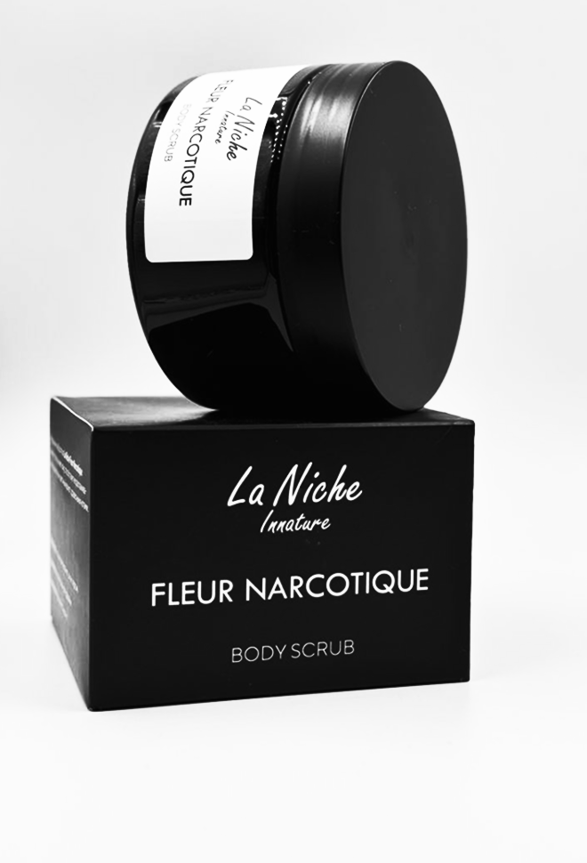 Парфюмированный сахарный скраб для тела Fleur Narcotique, La Niche, 250 мл