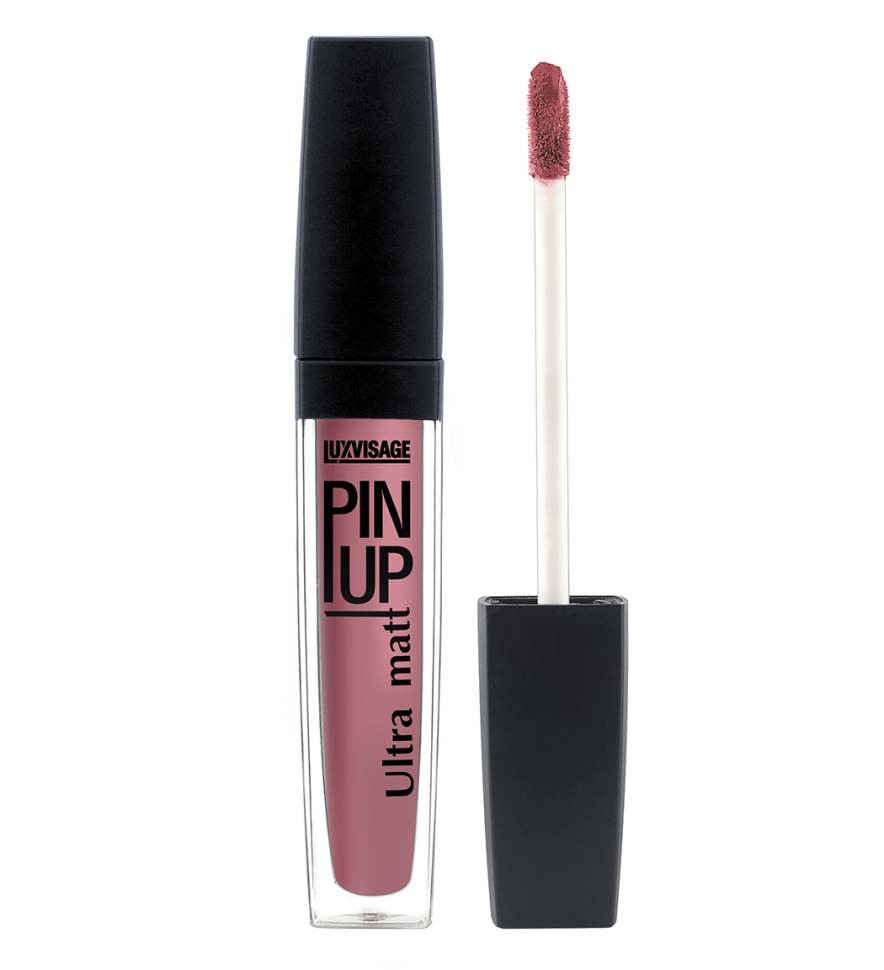 Матовый блеск для губ № 40 Pink Orchid, PIN-UP ultra matt, LuxVisage, 5 г