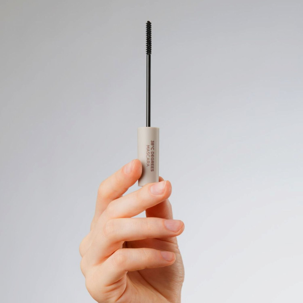 Термотушь для ресниц влагостойкая удлиняющая, черная, MAKE UP, 9.8 г