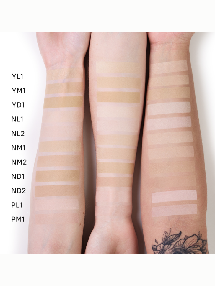 Основа матовая PL1 Светлый фарфоровый РЕФИЛ-Пакет, 8 г