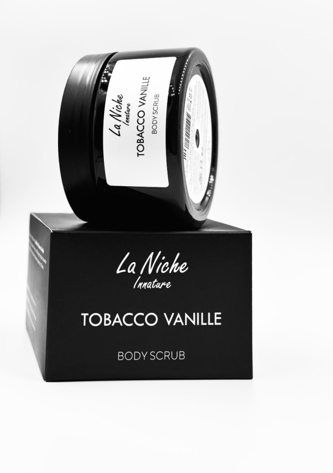 Парфюмированный сахарный скраб для тела Tobacco Vanille, La Niche, 250 мл