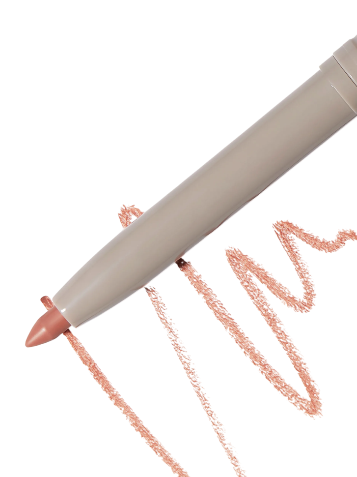 Стойкий карандаш для губ № 006 nude diamond (светло-бежевый), автоматический, MAKE UP, 0,28 г