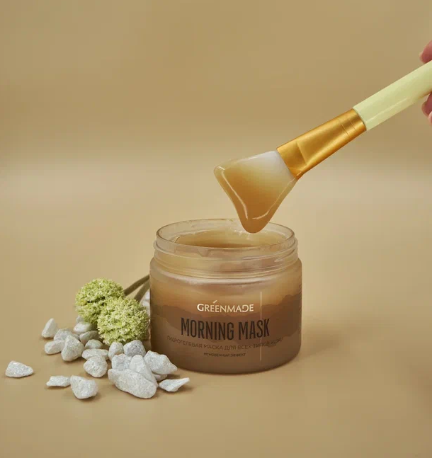 Гидрогелевая Маска для лица Morning Mask, для всех типов кожи, 150 мл