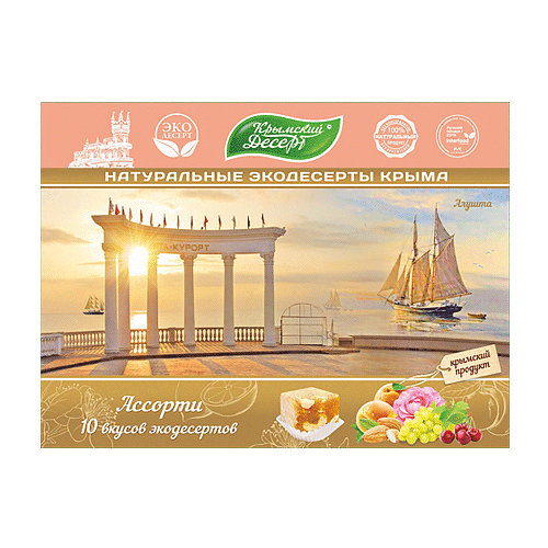 Рахат-лукум Ассорти Набережная Алушты, 350 г