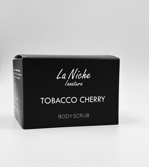 Парфюмированный сахарный скраб для тела Tobacco Сherry, La Niche, 250 мл