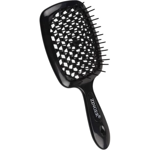 Расческа массажная средней жесткости sz-CH-8586 Black-black