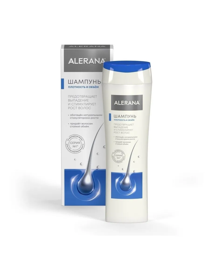 Шампунь для волос Плотность и объём, ALERANA, 250 мл