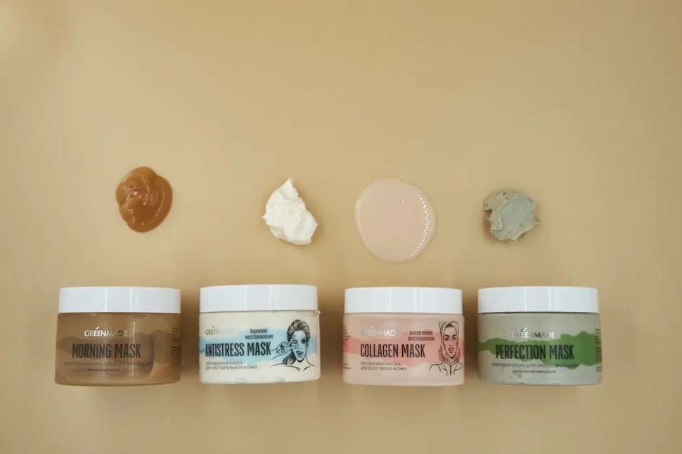 Несмываемая Маска для лица Antistress mask, для чувствительной кожи,150 мл