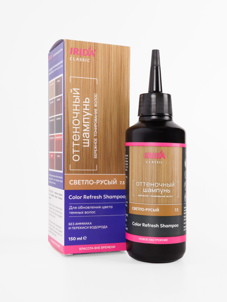 Оттеночный шампунь IRIDA Classic Светло-русый, 150 мл