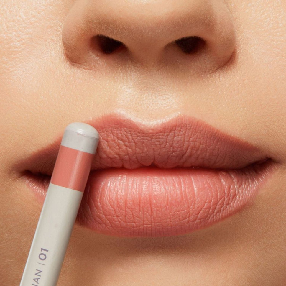 Карандаш для губ № 01 vivian (бежевый), MIXIT Make Up, 1,35 г