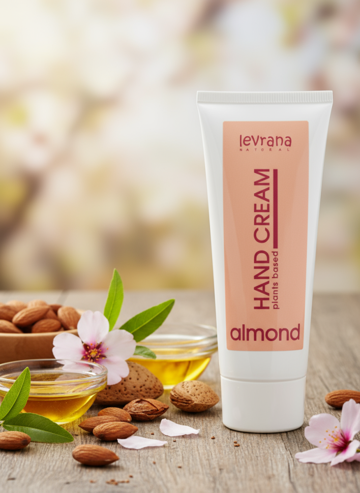 Натуральный крем для рук Миндаль, 75 мл