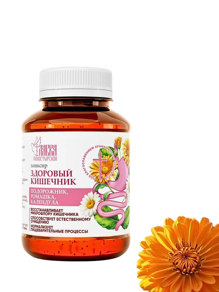 Эликсир Здоровый кишечник для восстановления миклофлоры, 200 мл