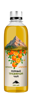 Горный травяной чай Мелисса и апельсин, 330 мл