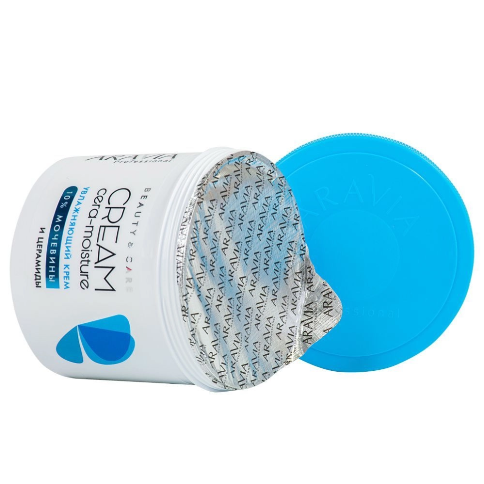 Увлажняющий крем для тела с церамидами и мочевиной (10%) Cera-moisture Cream, 550 мл