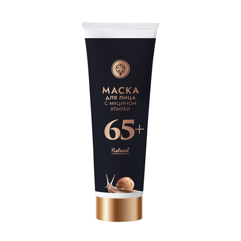 Маска для лица 65+ с муцином улитки, 150 г
